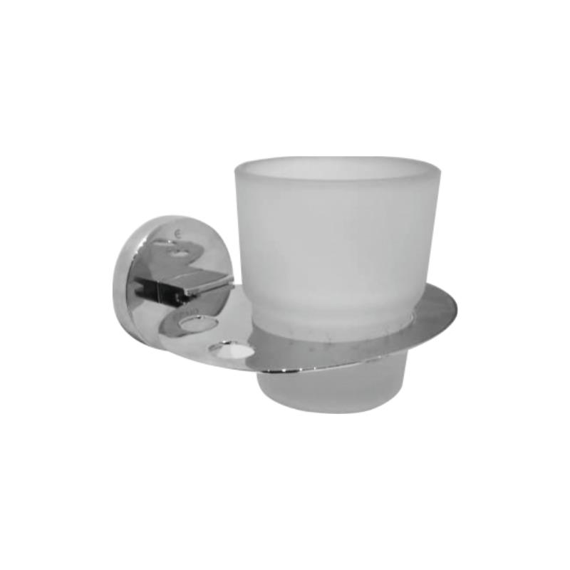 TIAGO - TUMBLER HOLDER WITH GLASS